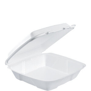 MT0940B 9 Round Plastic Container with Lid