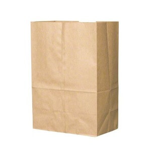 Duro 4 lb. Brown Paper Bag - 500/Bundle