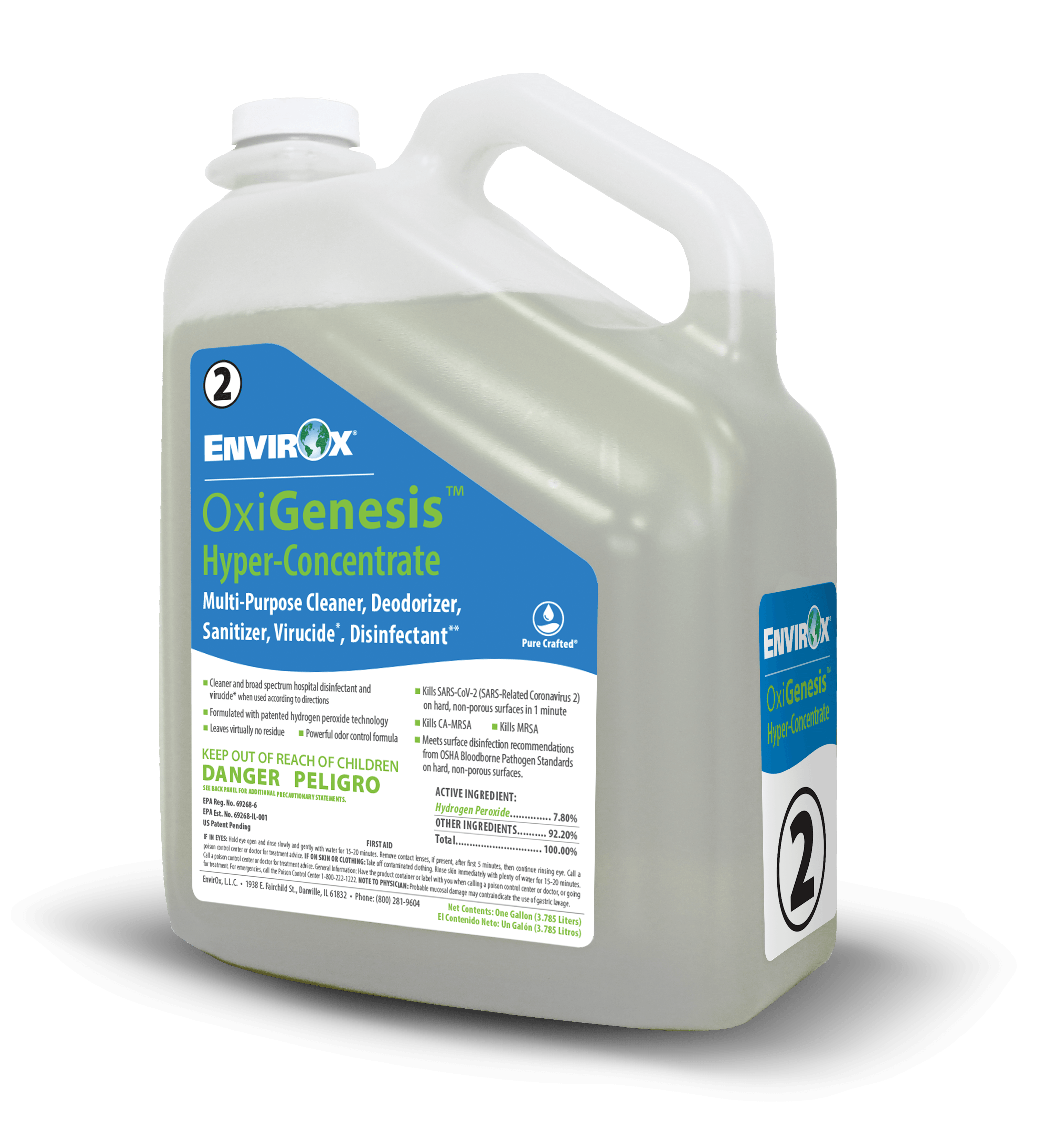 Envirox Oxigenesis Hyper Concentrate Cleaner