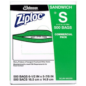 Ziploc Resealable Sandwich Bags